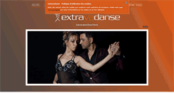 Desktop Screenshot of extravadanse.fr